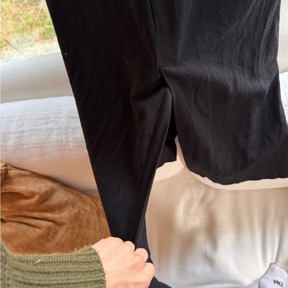 Mango Long Black linen jacket - Picture 2 of 9